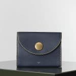 Celine Navy Blue Orb Clutch Bag