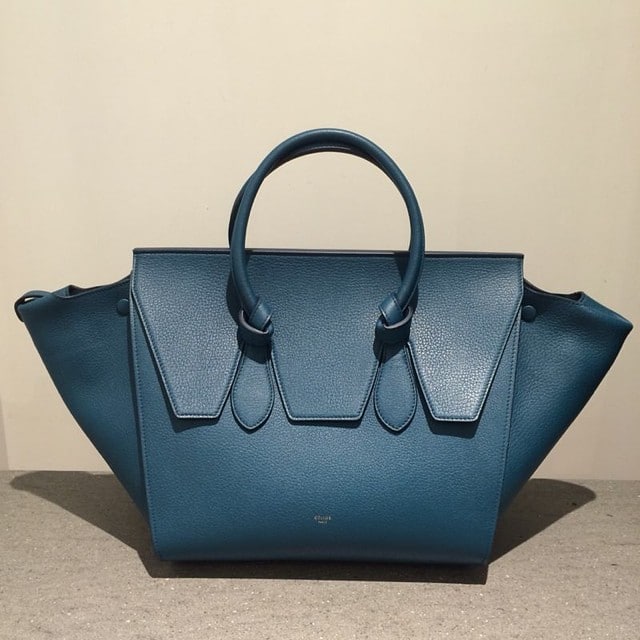 navy blue celine tote bag