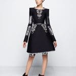 Chanel Black/Silver Boxy Dress - Fall 2014 Haute Couture