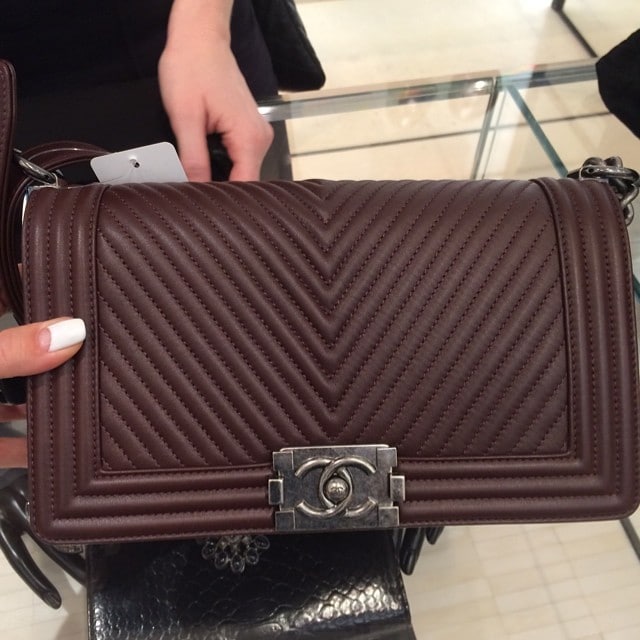 Chanel Boy Bags from the Fall / Winter 2014 Act 1 Collection - Spotted ...