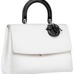 Dior White/Black Be Dior Flap Bag