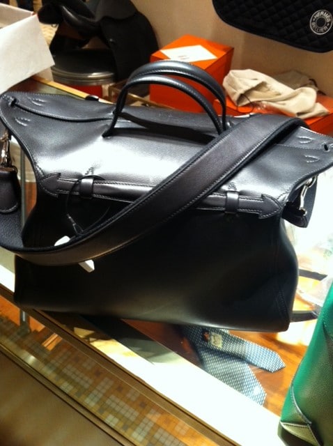 Hermes Black Oxer Bag