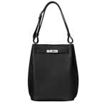 Hermes Black So Kelly 22cm Bag