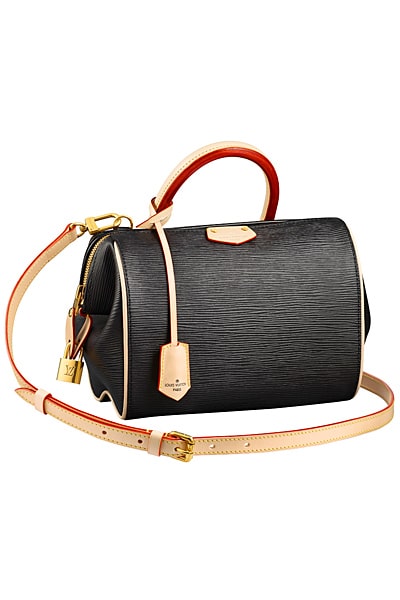 Louis Vuitton Epi Doc Speedy PM in Black