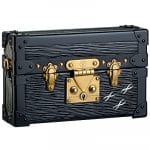 Louis Vuitton Black Epi Petite-Malle Bag