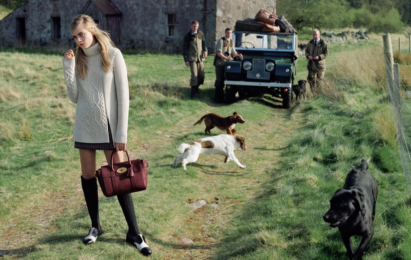Mulberry Autumn/Winter 2014 Ad Campaign - Bayswater Buckle Bag