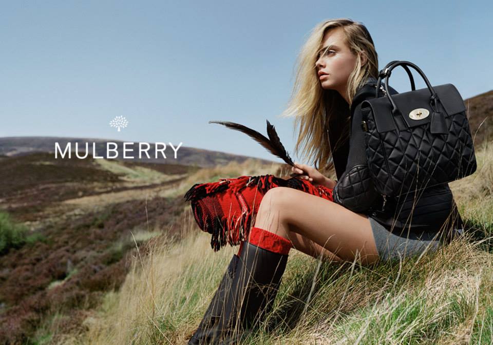 Mulberry Autumn/Winter 2014 Ad Campaign - Cara Delevingne Bag 3