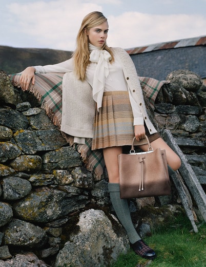 Mulberry Autumn/Winter 2014 Ad Campaign - Kensington Drawstring Bag 2