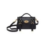 Mulberry Black Mini Alexa Bag