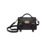 Mulberry Black Mini Alexa Bag