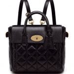 Mulberry Black Quilted Cara Delevingne Bag - Fall 2014