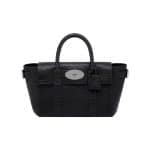 Mulberry Black Shrunken Calf Bayswater Buckle Small Bag