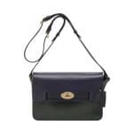 Mulberry Black/Midnight Blue:Evergreen Bayswater Shoulder Bag