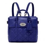 Mulberry Indigo Quilted Cara Delevingne Bag - Fall 2014