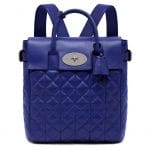 Mulberry Indigo Quilted Cara Delevingne Large Bag - Fall 2014