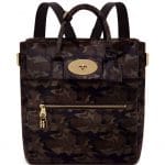 Mulberry Khaki Camouflage Haircalf Cara Delevingne Large Bag - Fall 2014