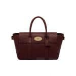 Mulberry Oxblood Shrunken Calf Bayswater Buckle Bag