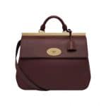 Mulberry Oxblood Suffolk Bag