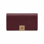 Mulberry Oxblood/Black Campden Clutch Bag