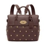 Mulberry Taupe with Lion Rivets Cara Delevingne Bag - Fall 2014