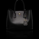 Prada Black Double Tote Medium Bag