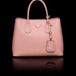 Prada Orchid Pink Double Tote Small Bag