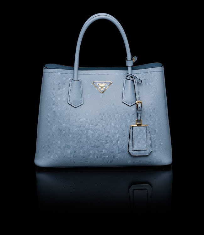 Prada - The Prada Galleria Bag in cobalt blue. Discover