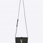 Saint Laurent Black Patent Monogram Universite Small Bag - Fall 2014