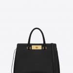 Saint Laurent Black Trois Clous Medium Bag - Fall 2014