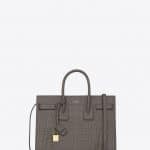 Saint Laurent Earth Crocodile Embossed Classic Sac De Jour Small Bag - Fall 2014