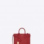 Saint Laurent Lipstick Red Classic Baby Sac De Jour Bag - Fall 2014