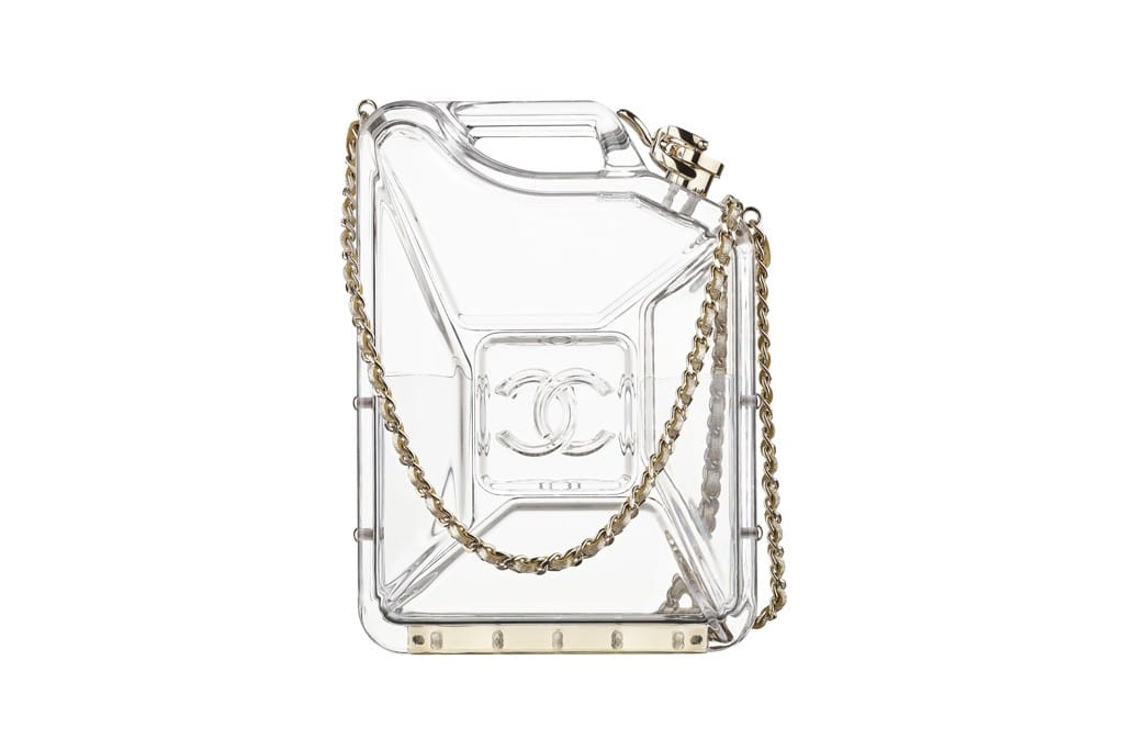 Chanel Plexi Gas Can Chain Bag