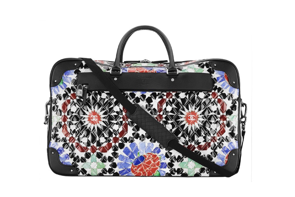 Chanel Morrocan Print Travel Bag