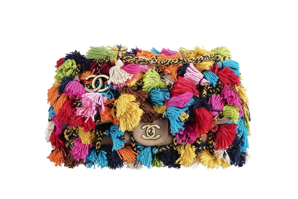 Chanel Multicolor Tassel Bag