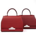 Moynat Rejane Tote Bag in Red