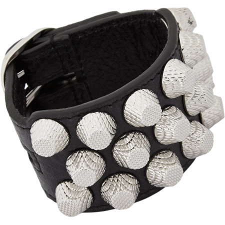 balenciaga arena giant stud bracelet