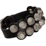 Balenciaga Arena Giant All Stud Two Row Bracelet