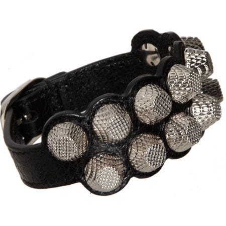 balenciaga studded leather bracelet