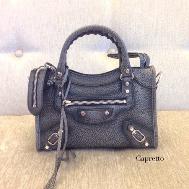 Balenciaga Ombre Grey Mini City Bag - Fall 2014 - 2