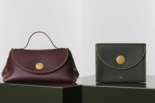 Celine フィービー セリーヌ orbバッグ ハンドバッグ フェルトbag-