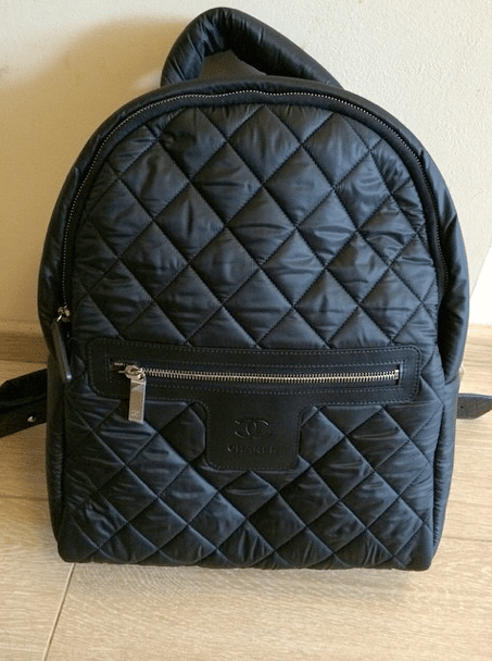 Chanel Black Coco Cocoon Backpack 1
