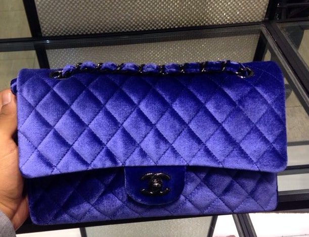 Chanel Velvet Timeless Classic Flap Bag Guide for Fall / Winter 2014 ...