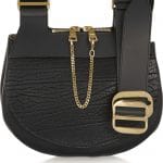 Chloe Black Drew Saddle Bag