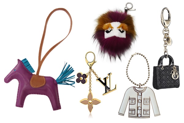 The Guide to Luxury Bag Charms for Fall from Fendi, Louis Vuitton