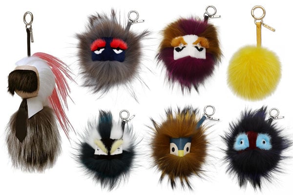 The Guide to Luxury Bag Charms for Fall from Fendi Louis Vuitton and More Spotted Fashion