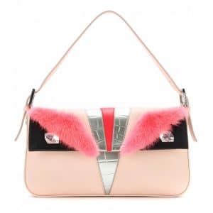 Fendi Rose Colored Pink Bags and Jewelry for Fall 2014 | Spotted Fashion
