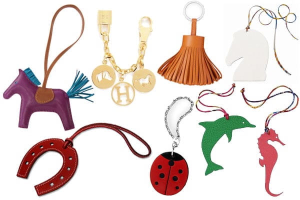 designer bag charms