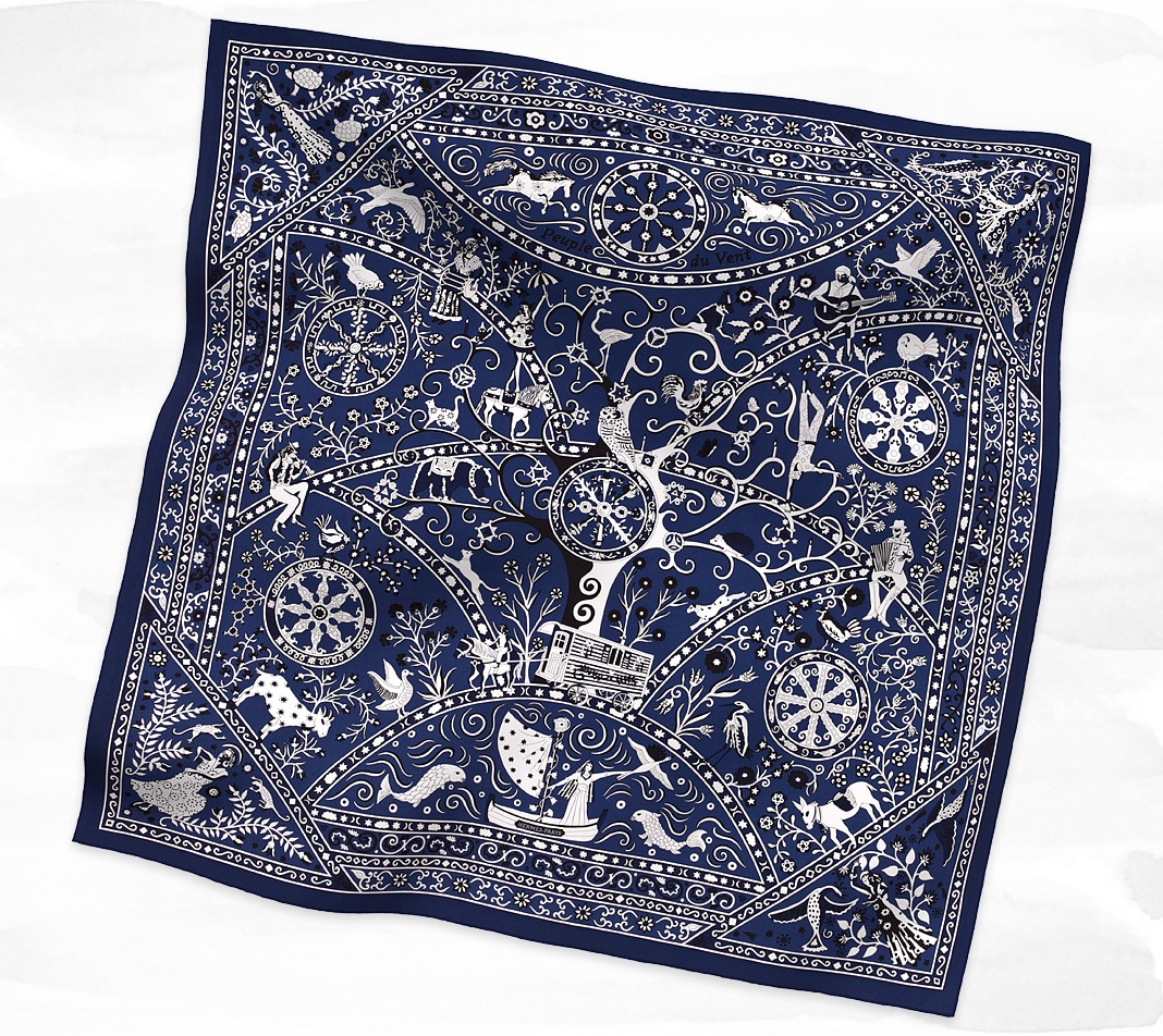 hermes silk bandana