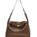 Hermes Brown Lindy 30cm Bag