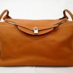 Hermes Gold Lindy 45cm Bag